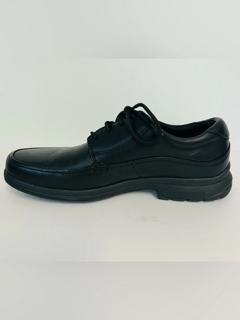 Rockport Leather NOS Adiprene by Adidas Webern Black Oxford Shoes Mens 11